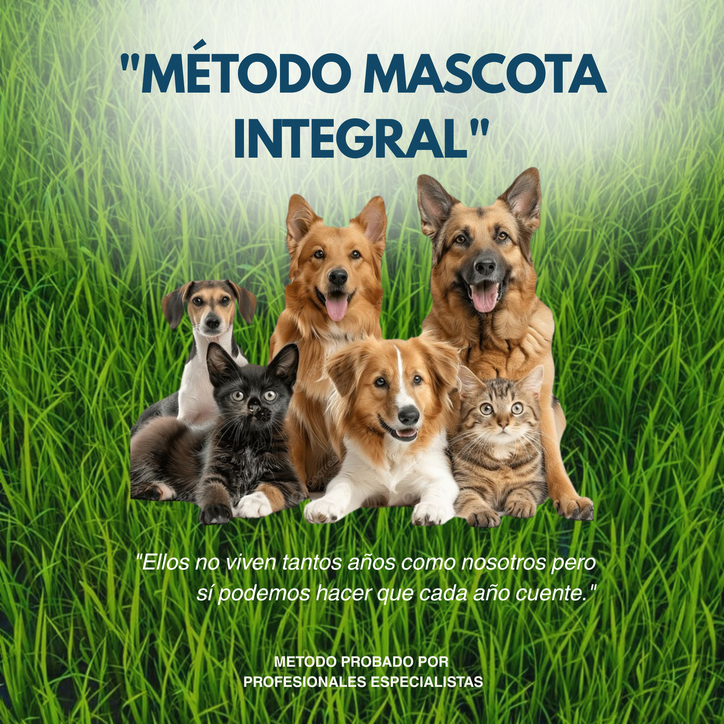 "Metodo Mascota Integral" + 3 Bonos: Más vida y menos sufrimiento.